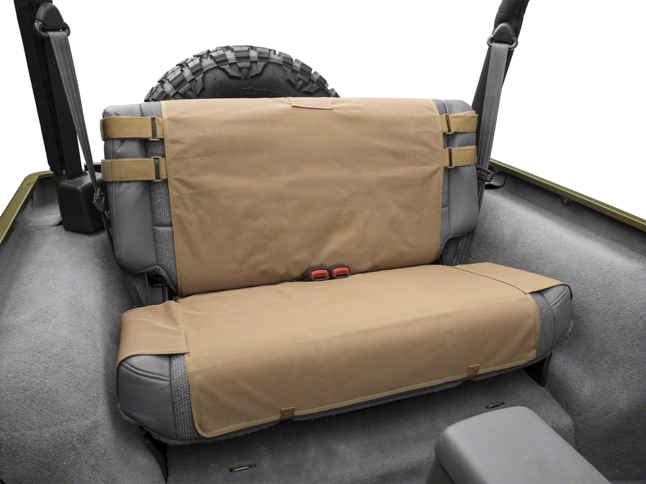 Smittybilt G.E.A.R Rear Seat Cover For Jeep 76-86 CJ-7 87-06 Wrangler 5660224